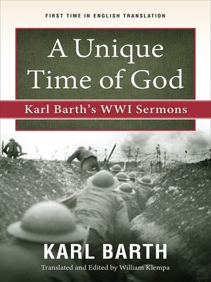 cover image of A Unique Time of God